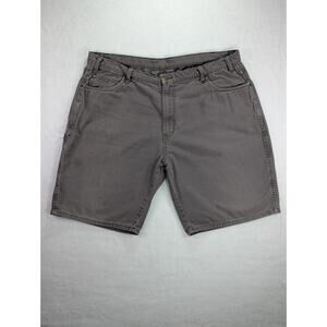 Dickies Gray Cargo Shorts Men's 42 Relaxed Fit Workwear Skater Gorpcore